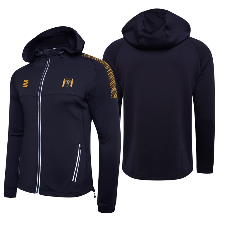 Dual Full Zip Hoody : Navy