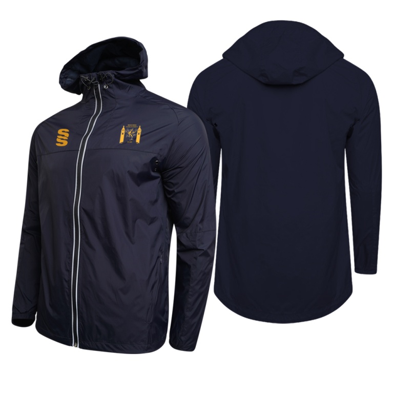 Dual Full Zip Training Jacket : Navy