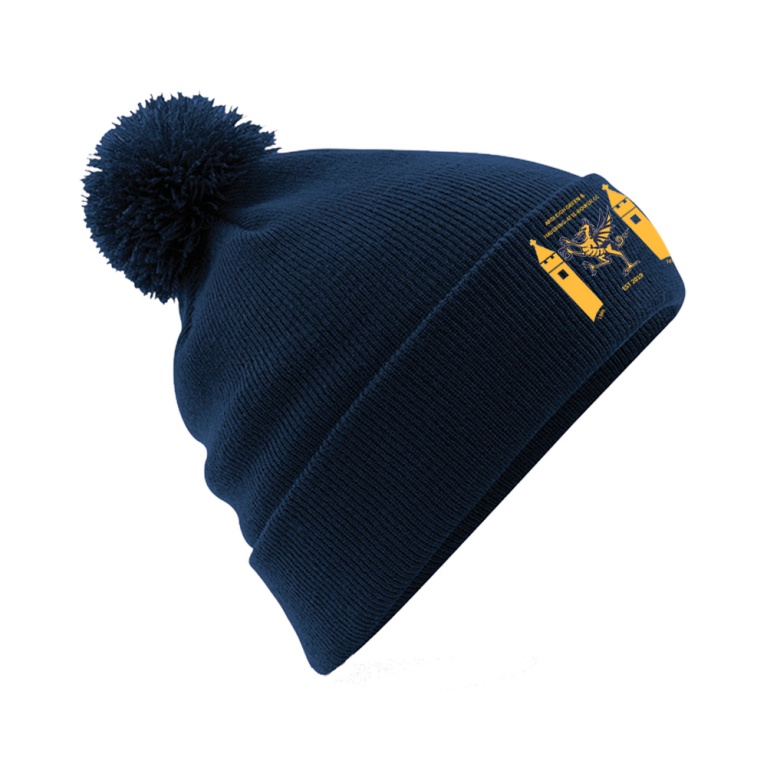 Original Pom Pom Beanie : Navy