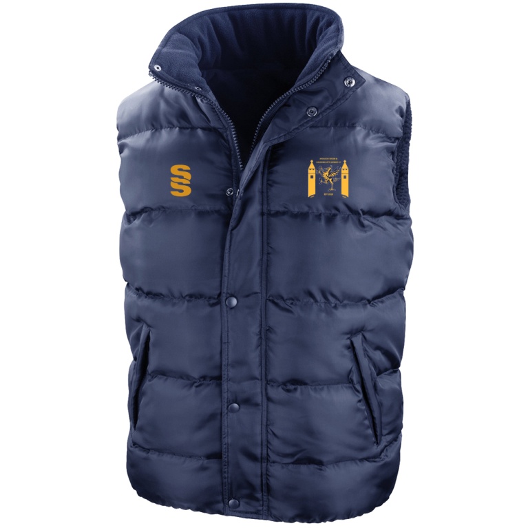 Core Nova Lux Padded Gilet : Navy